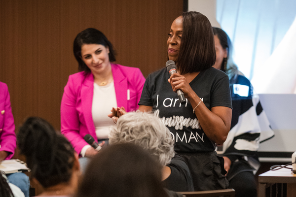 Dr. Arlonda Stevens at the Midlife Renaissance Collective's First Annual Woman Empowerment Conference.