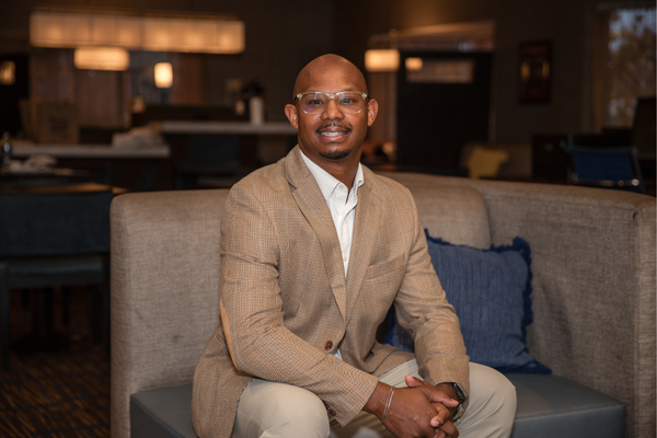 Pastor Judah Early at the Midlife Renaissance Collective's First Annual Woman Empowerment Conference.