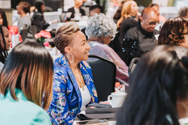 Pastor Sheryse Henderson at the Midlife Renaissance Collective's Second Annual Woman Empowerment Conference.