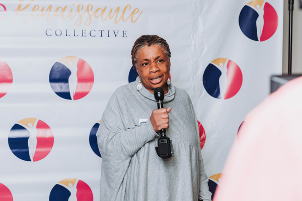 Past Panelist Mary Reynolds at the Midlife Renaissance Collective's Second Annual Woman Empowerment Conference.