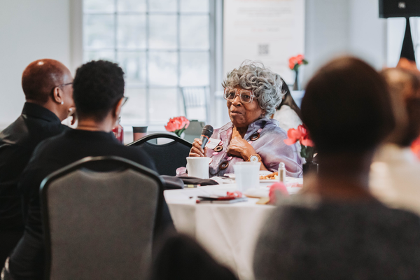 Second-Year Attendee Elizabeth Brownlee-Reid at the Midlife Renaissance Collective's Second Annual Woman Empowerment Conference.